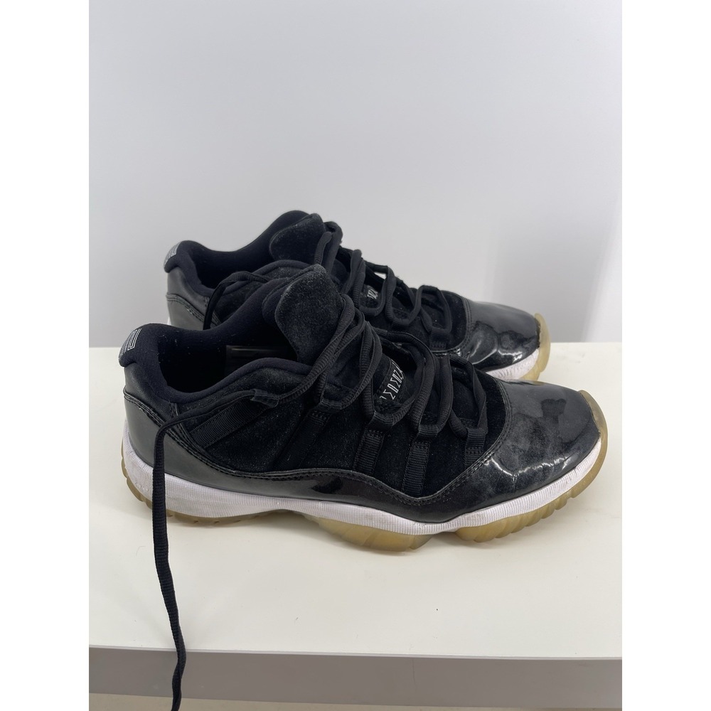 Jordan 11 Retro Low Barons Black Size 8 Black *Read*